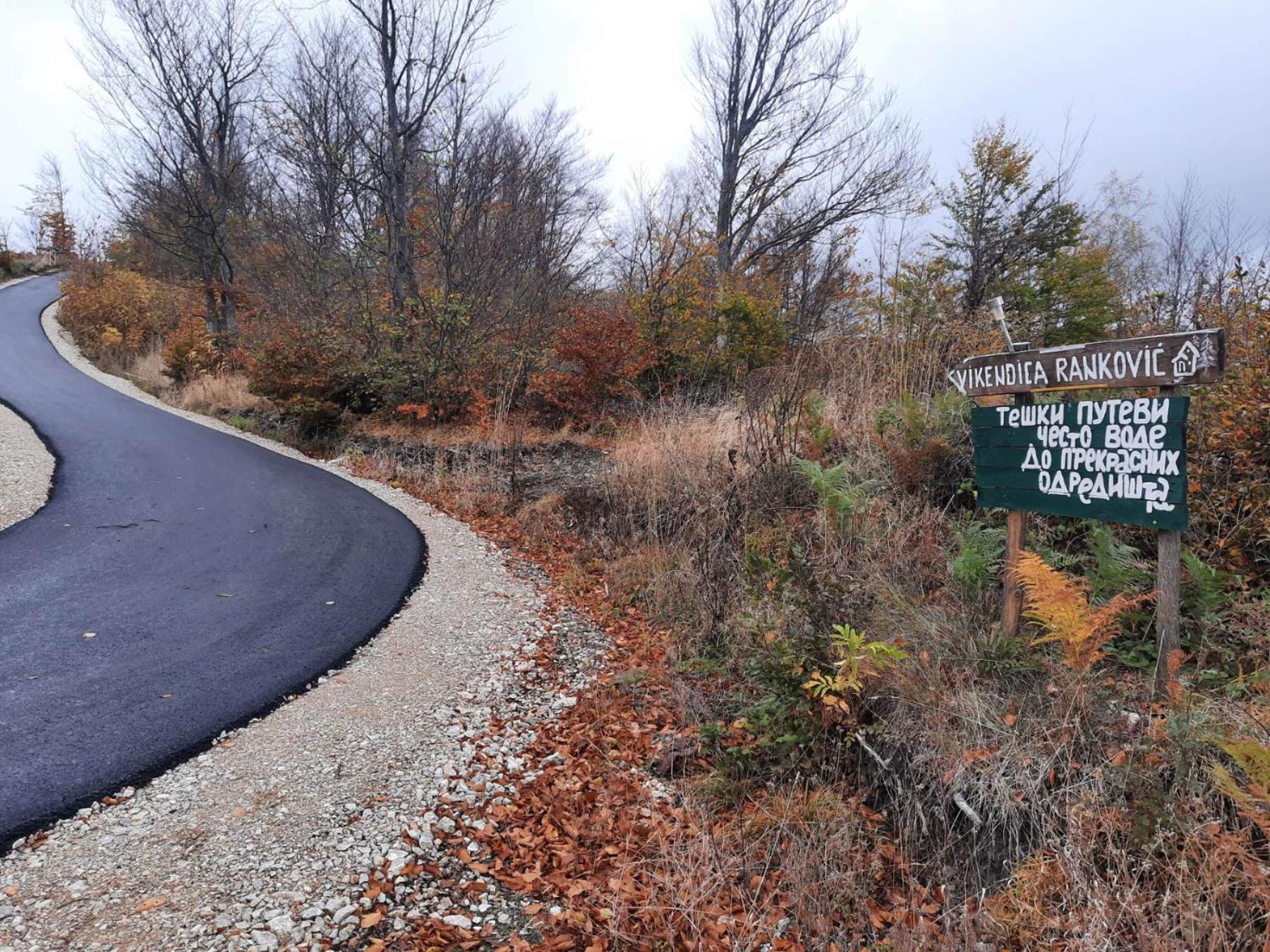 Vikendica Rankovici Villa Mokra Gora Bagian luar foto
