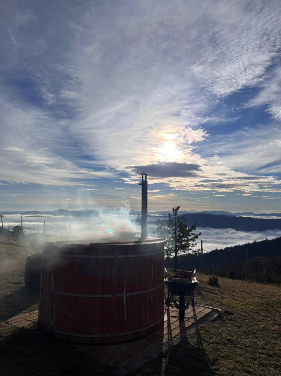 Vikendica Rankovici Villa Mokra Gora Bagian luar foto